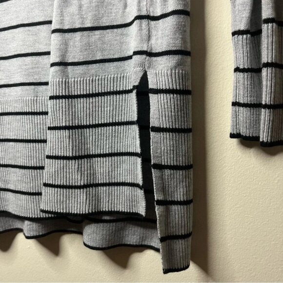 WORTHINGTON Longlined Striped Lightweight Cozy Knit Top - Picture 4 of 6